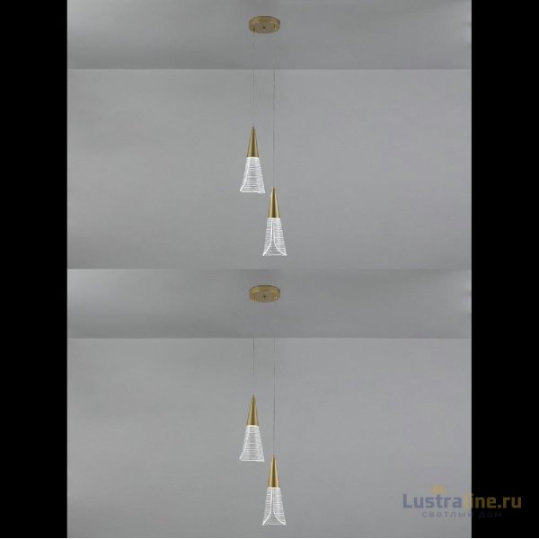 Подвесной светильник Natali Kovaltseva Triangle LED LAMPS 81117/2C