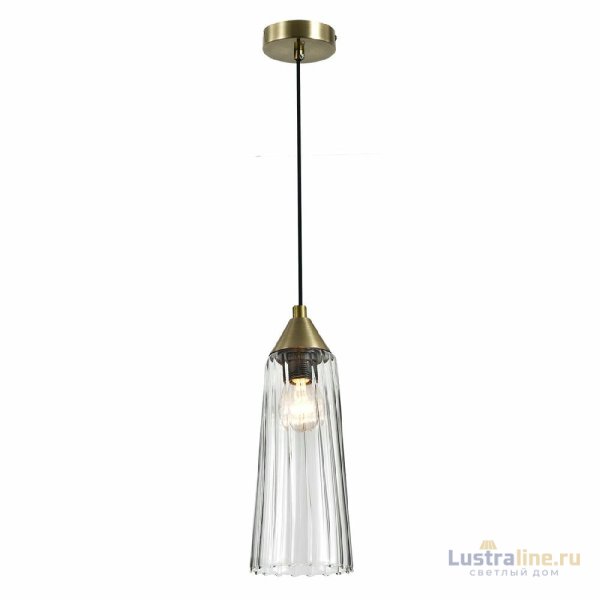 Подвесной светильник Indigo Campana 13028/1P Brass V000507