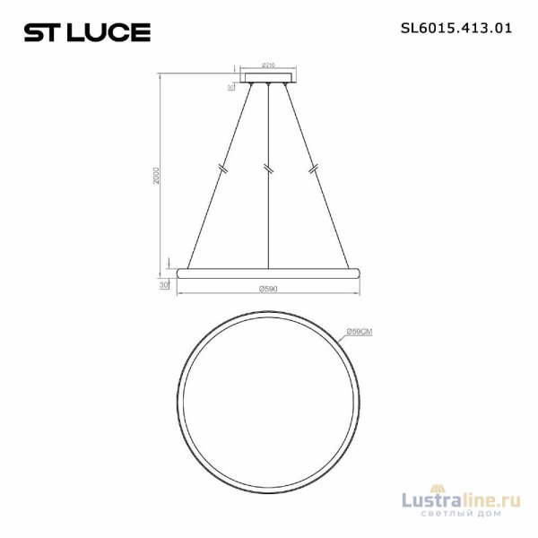 Подвесной светильник ST Luce Satellite SL6015.413.01