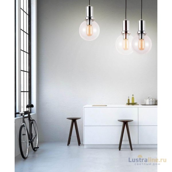 Подвесной светильник Lumina Deco Dorito LDP 1212-150 GY+CHR Подвесной светильник Lumina Deco Dorito LDP 1212-150 GY+CHR