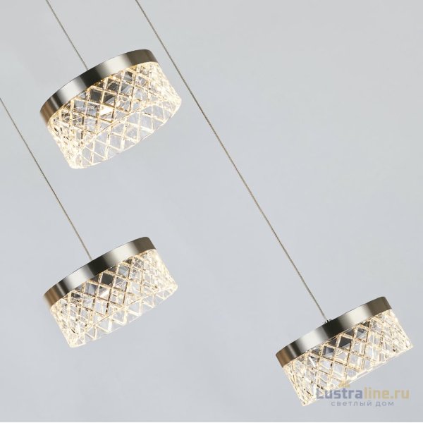 Подвесной светильник Delight Collection MD21020075 MD21020075-3A satin nickel Подвесной светильник Delight Collection MD21020075 MD21020075-3A satin nickel