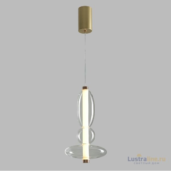 Подвесной светильник Crystal Lux QUASAR SP10W LED TRANSPARENT Подвесной светильник Crystal Lux QUASAR SP10W LED TRANSPARENT