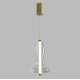Подвесной светильник Crystal Lux QUASAR SP10W LED TRANSPARENT