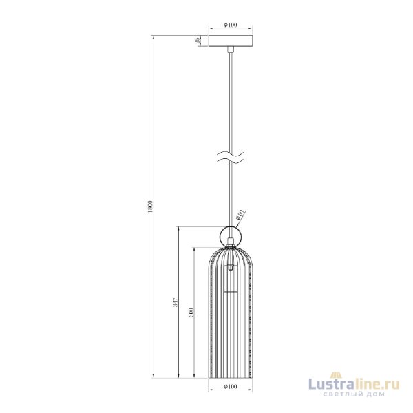 Подвесной светильник Maytoni Antic MOD302PL-01CG Подвесной светильник Maytoni Antic MOD302PL-01CG
