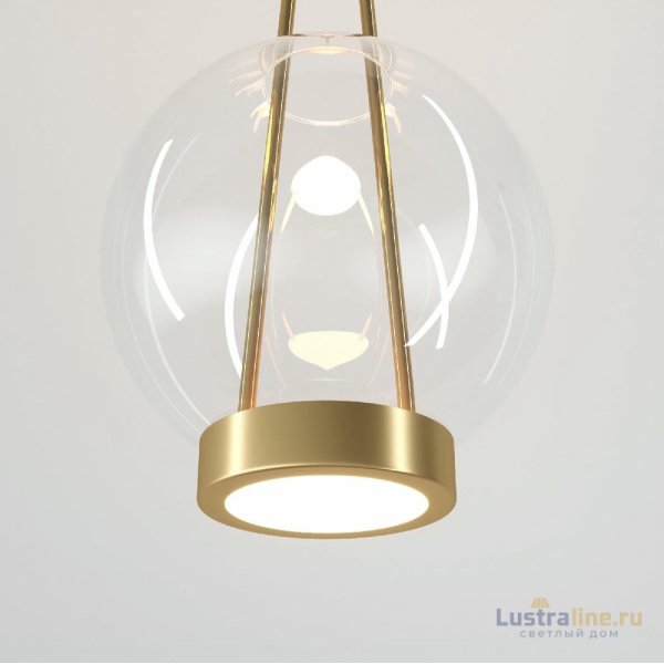 Подвесной светильник Eurosvet Frasco 50267/1 LED латунь a069344