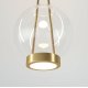 Подвесной светильник Eurosvet Frasco 50267/1 LED латунь a069344