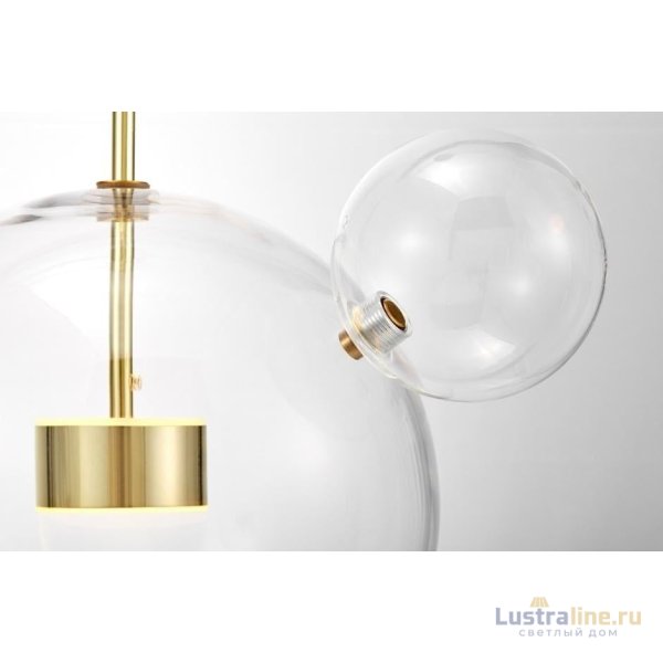 Подвесной светодиодный светильник Lumina Deco Neroni LDP 6016-5+1 GD