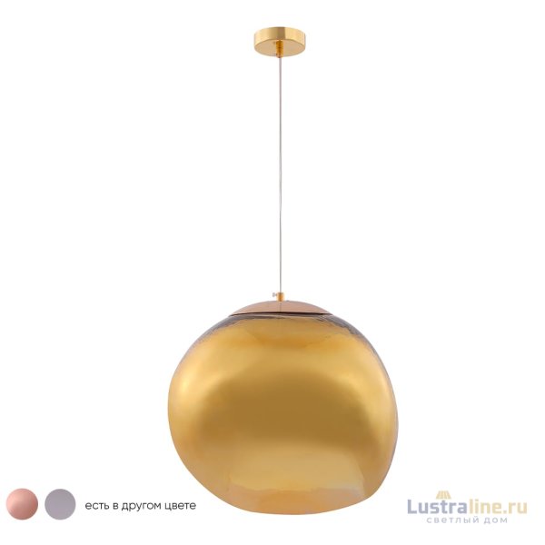 Подвесной светильник Crystal Lux MALAGA SP1 D360 GOLD Подвесной светильник Crystal Lux MALAGA SP1 D360 GOLD