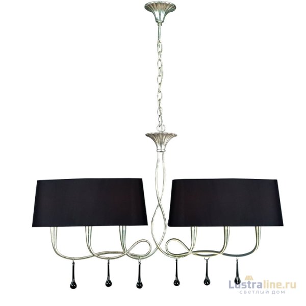 Подвесной светильник Mantra Paola Painted Silver 3531