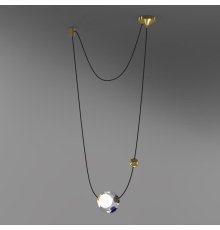 Подвесной светильник Delight Collection 10227P/A1 gold