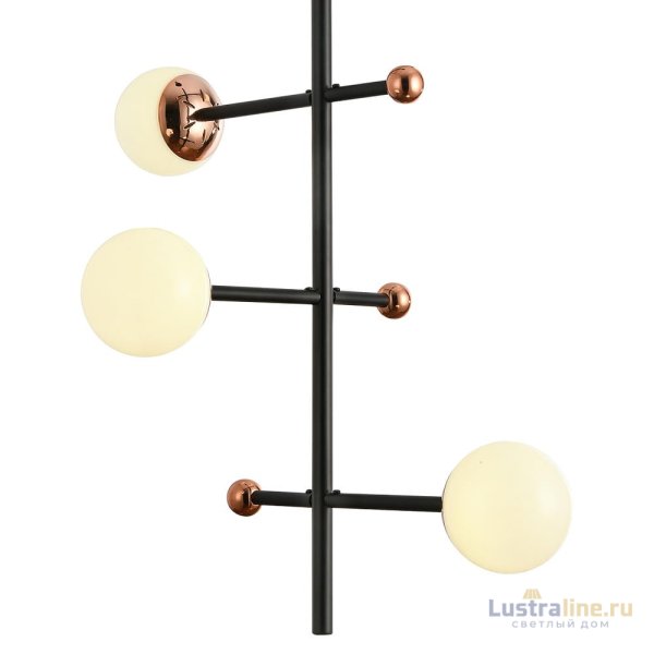 Подвесной светильник Natali Kovaltseva LED LAMPS 81338 GOLD BLACK Подвесной светильник Natali Kovaltseva LED LAMPS 81338 GOLD BLACK