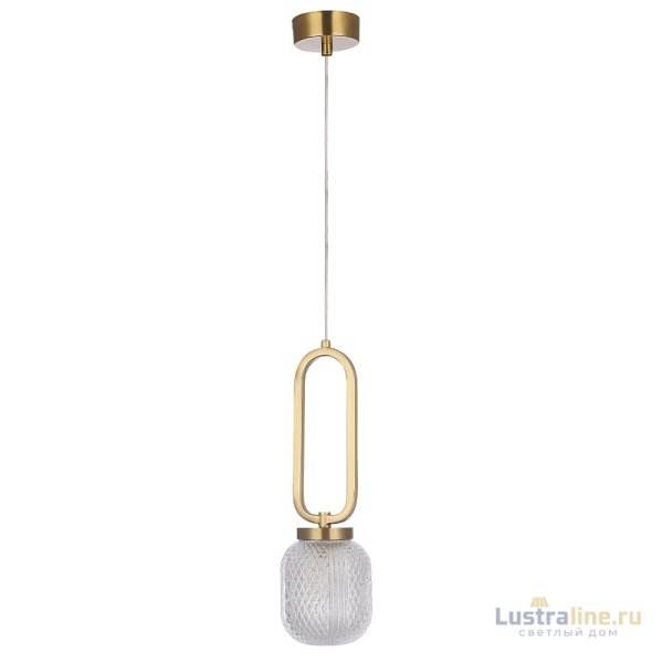 Подвесной светильник Crystal Lux CAROLINA SP1 V2 BRASS Подвесной светильник Crystal Lux CAROLINA SP1 V2 BRASS