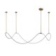 Подвесной светильник Delight Collection 10521P brass/white