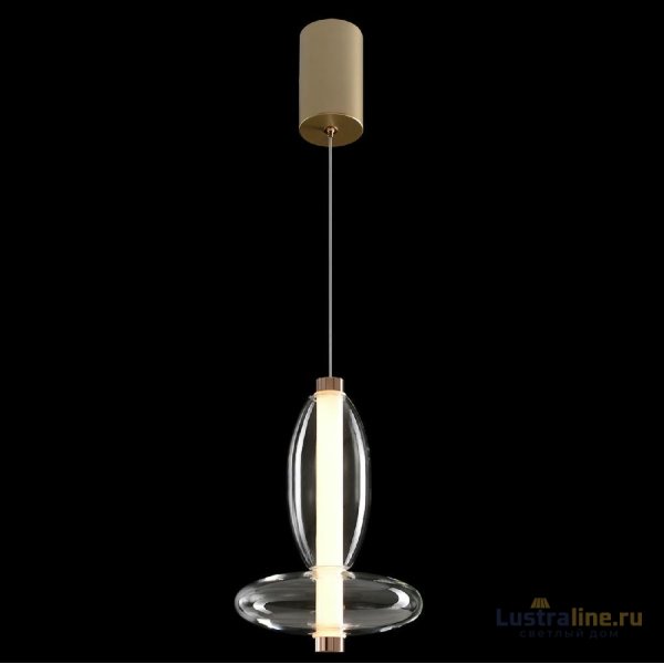 Подвесной светильник Crystal Lux QUASAR SP7W LED TRANSPARENT Подвесной светильник Crystal Lux QUASAR SP7W LED TRANSPARENT