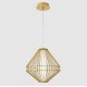 Подвесной светильник Crystal Lux CUADRA SP15W LED GOLD