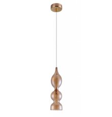Подвесной светильник Crystal Lux Iris SP1 B Amber