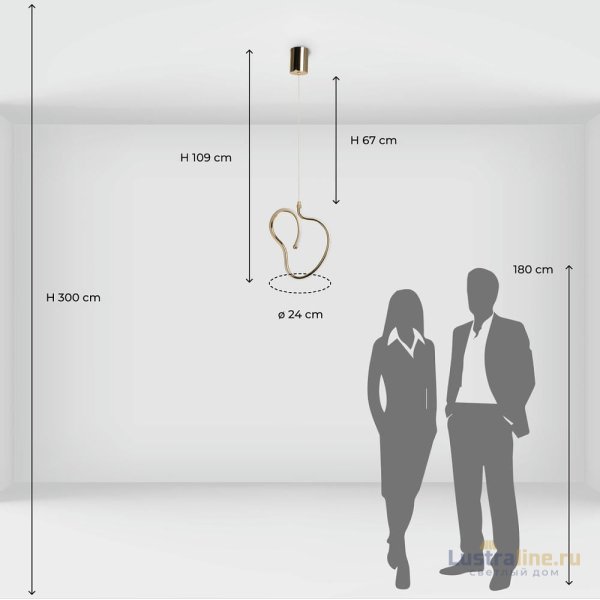 Подвесной светильник De Markt Аурих 108011001 Подвесной светильник De Markt Аурих 108011001