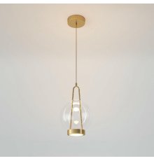 Подвесной светильник Eurosvet Frasco 50267/1 LED латунь a069344