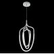 Подвесной светильник Crystal Lux PERA SP50W LED CHROME