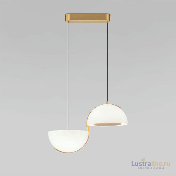 Подвесной светильник Eurosvet Emisfero 50083/2 LED золото a069299