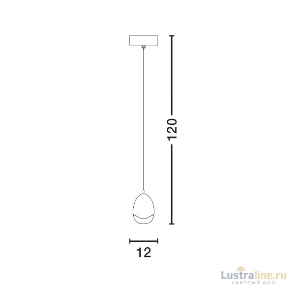 Подвесной светильник DeLight Collection Terrene MD13003023-1A chrome Подвесной светильник DeLight Collection Terrene MD13003023-1A chrome
