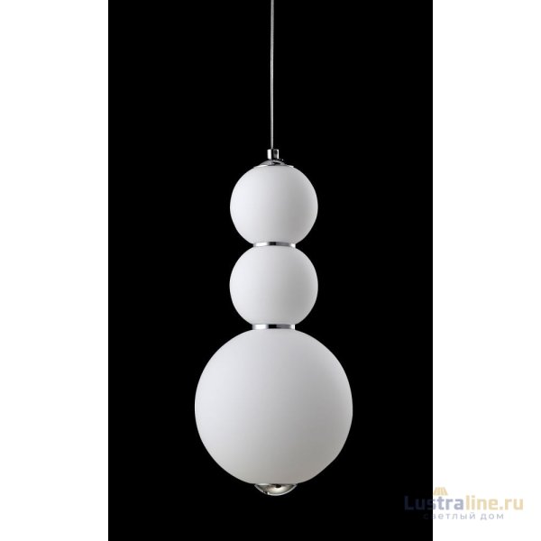 Подвесной светодиодный светильник Crystal Lux Desi SP3 Chrome/White Подвесной светодиодный светильник Crystal Lux Desi SP3 Chrome/White