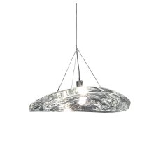 Подвесной светильник DeLight Collection Manta 2049P/D300 silver/clear