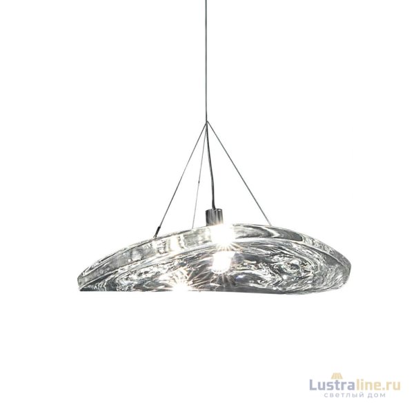 Подвесной светильник DeLight Collection Manta 2049P/D300 silver/clear Подвесной светильник DeLight Collection Manta 2049P/D300 silver/clear