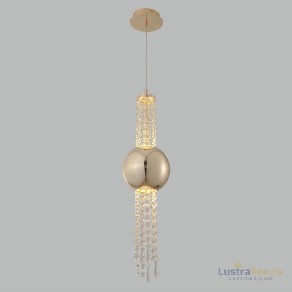 Подвесной светильник Crystal Lux NAVAJO SP3W LED GOLD Подвесной светильник Crystal Lux NAVAJO SP3W LED GOLD