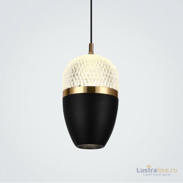 Подвесной светильник LED4U L8754-1 BK