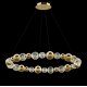 Подвесной светильник DeLight Collection Elliot Diamante MD21001002-1F gold