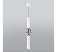 Подвесной светодиодный светильник Eurosvet Lance 50191/1 LED белый/хром
