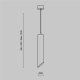 Подвесной светильник Maytoni Technical Lipari P044PL-01-30GU10-W