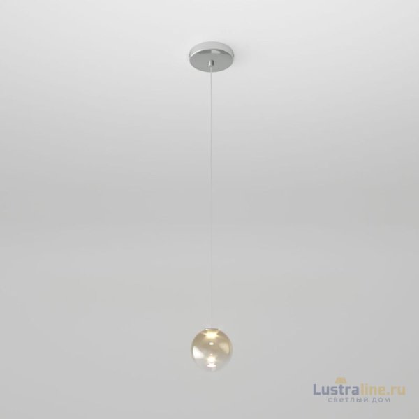 Подвесной светильник Eurosvet Wonder 50234/1 LED янтарный a058640 Подвесной светильник Eurosvet Wonder 50234/1 LED янтарный a058640