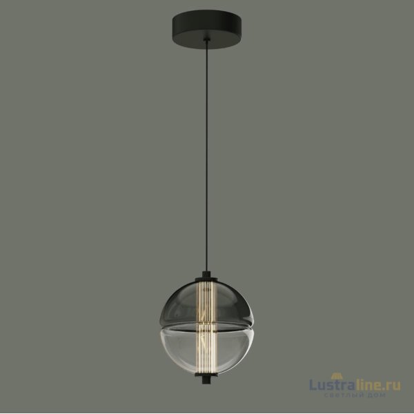 Подвесной светильник Delight Collection MD24022079-1A black/smoky Подвесной светильник Delight Collection MD24022079-1A black/smoky