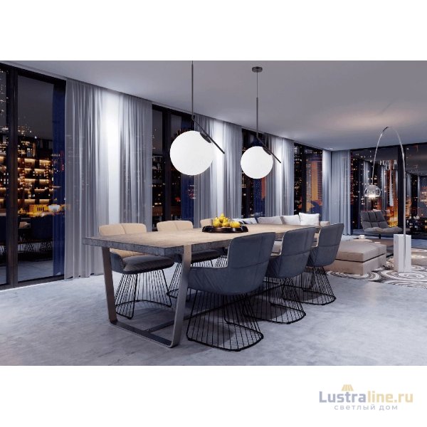 Подвесной светильник Lumina Deco Sorento LDP 1215-300 WT+BK