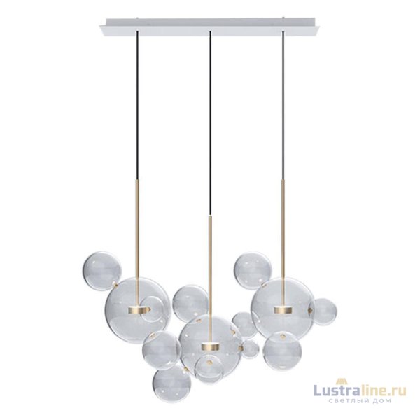 Подвесной светильник Delight Collection Bubbles 9214P/3L gold