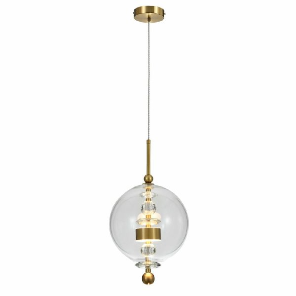Подвесной светильник Indigo Illusione 11055/1P Clear V000189L
