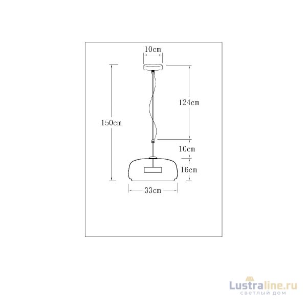 Подвесной светильник Arte Lamp Padova A2404SP-33SM