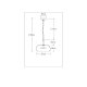 Подвесной светильник Arte Lamp Padova A2404SP-33SM