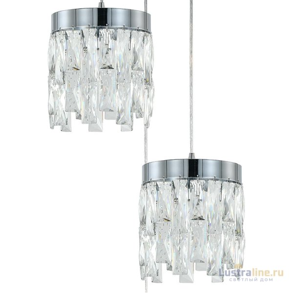 Подвесной светильник Indigo Anna 12029/3P Chrome V000497