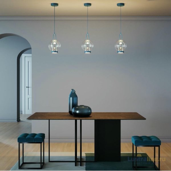 Подвесной светильник Eurosvet Frasco 50267/1 LED синий a069345