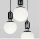 Подвесной светильник Eurosvet Bubble 50151/3 черный жемчуг