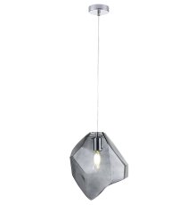 Подвесной светильник Crystal Lux NUESTRO SP1 CHROME/SMOKE