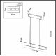 Подвесной светильник Odeon Light Vincent 6629/25L