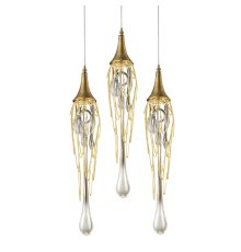 Подвесной светильник DeLight Collection Goddess Tears P68009L-3/R gold