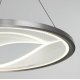 Подвесной светильник Eurosvet Occhio 40026/1 LED серый a069308