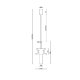 Подвесной светильник Maytoni Sound Wave MOD255PL-01B3