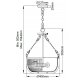 Подвесной светильник Kichler Roux QN-ROUX3-NBR