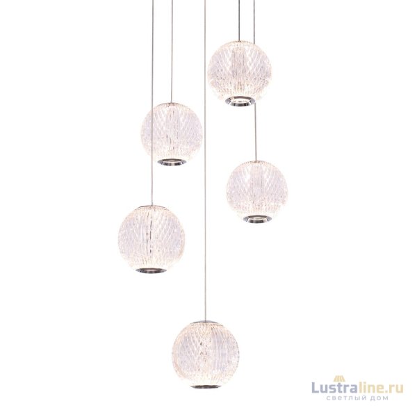 Подвесной светильник Delight Collection MD20001012 MD20001012-5A chrome Подвесной светильник Delight Collection MD20001012 MD20001012-5A chrome